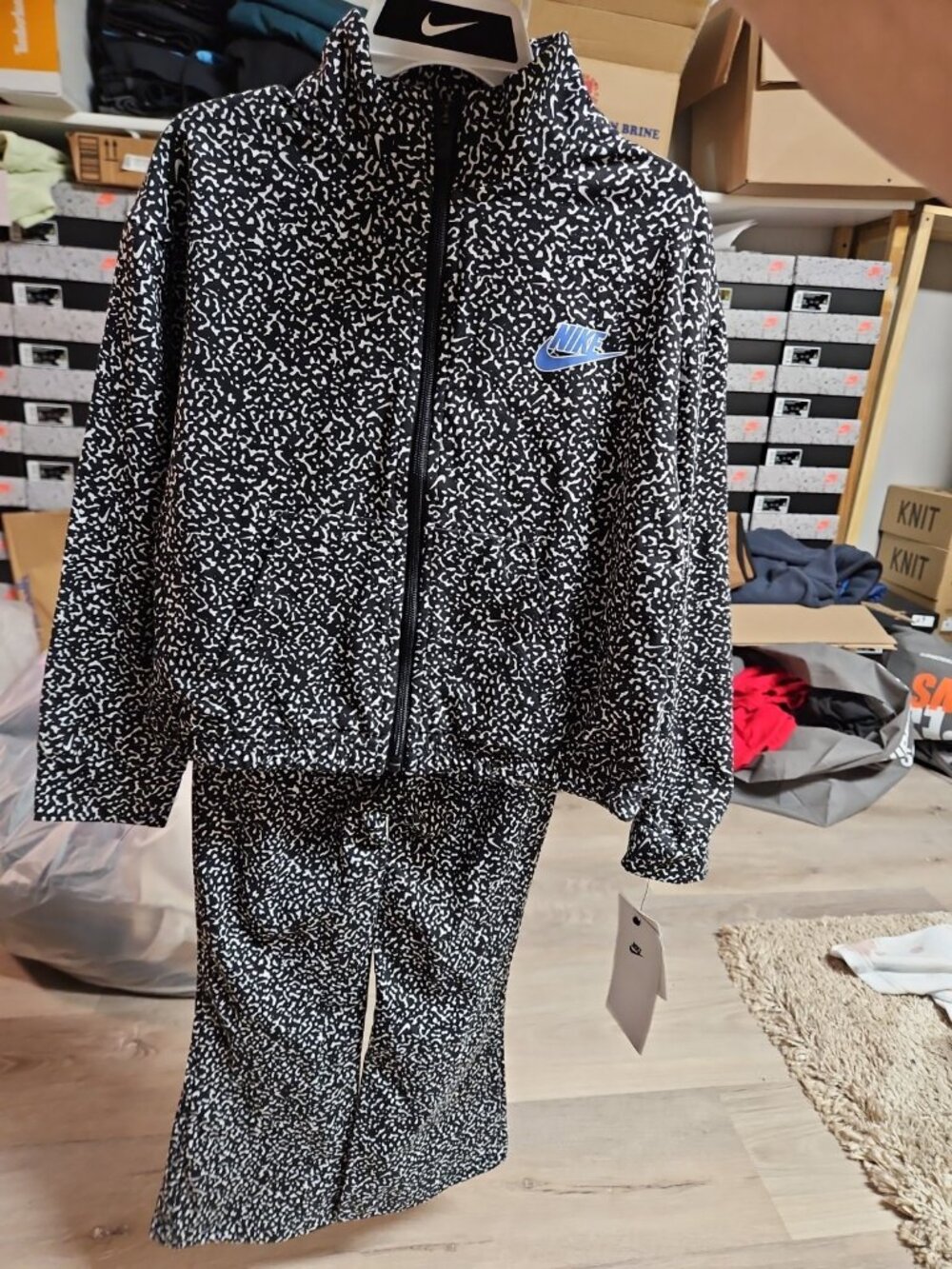 Nike Little Kids Speckle Print Track Set Size  3T&4T